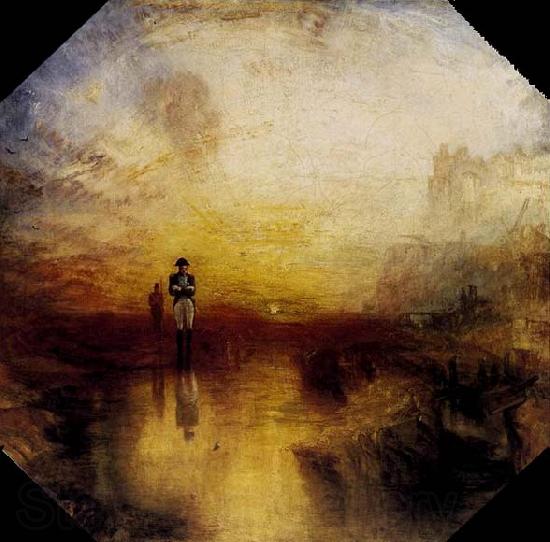Joseph Mallord William Turner War, the Exile and the Rock Limpet Norge oil painting art